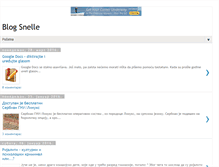 Tablet Screenshot of blogsnelle.blogspot.com