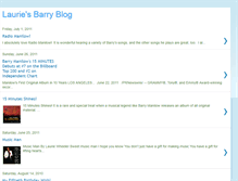 Tablet Screenshot of lauriesbarryblog.blogspot.com