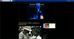 Desktop Screenshot of dianabellonejazz.blogspot.com