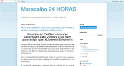 Desktop Screenshot of noticiasmaracaibo.blogspot.com