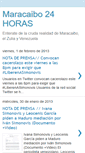 Mobile Screenshot of noticiasmaracaibo.blogspot.com