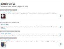 Tablet Screenshot of designemup.blogspot.com