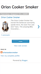 Mobile Screenshot of orioncookersmoker.blogspot.com