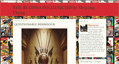 Desktop Screenshot of buddhasoliloques.blogspot.com