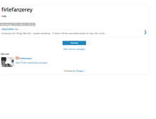 Tablet Screenshot of firlefanzerey.blogspot.com
