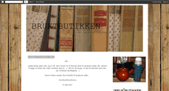 Desktop Screenshot of bruktbutikken.blogspot.com