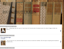 Tablet Screenshot of bruktbutikken.blogspot.com