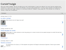 Tablet Screenshot of cursief-huigje.blogspot.com