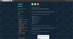 Desktop Screenshot of pentiscorner.blogspot.com