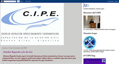Desktop Screenshot of cipe2008.blogspot.com