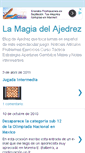 Mobile Screenshot of ajedrezmagico.blogspot.com
