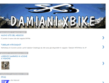 Tablet Screenshot of damianixbike.blogspot.com