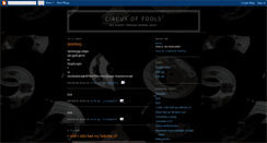 Desktop Screenshot of circusoffools.blogspot.com