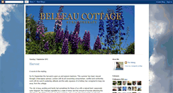 Desktop Screenshot of belleaucottage.blogspot.com