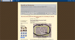 Desktop Screenshot of cbc-sermons.blogspot.com