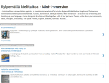 Tablet Screenshot of kylpemallakielitaitoa.blogspot.com