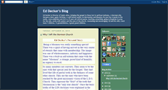 Desktop Screenshot of eddeckersblog.blogspot.com