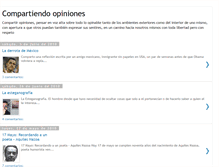 Tablet Screenshot of compartiendopinion.blogspot.com