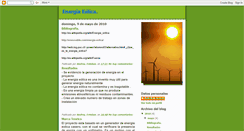 Desktop Screenshot of energiaeolicafisica10b.blogspot.com