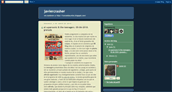 Desktop Screenshot of javiercrasher.blogspot.com