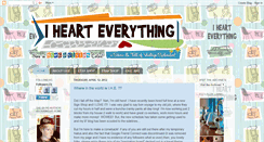 Desktop Screenshot of ihearteverythingblog.blogspot.com