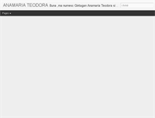 Tablet Screenshot of anamaria-teodora.blogspot.com