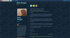 Desktop Screenshot of bibbyblogger.blogspot.com