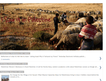 Tablet Screenshot of inpalestine.blogspot.com