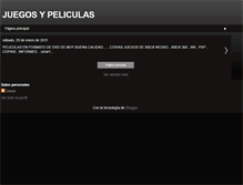 Tablet Screenshot of juegosypeliculas-cesar.blogspot.com