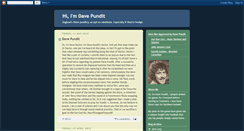 Desktop Screenshot of davepundit.blogspot.com