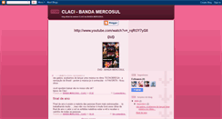 Desktop Screenshot of clacibandamercosul.blogspot.com