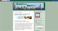 Desktop Screenshot of dinewisechicago.blogspot.com