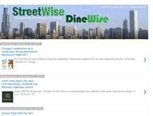 Tablet Screenshot of dinewisechicago.blogspot.com