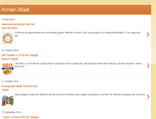 Tablet Screenshot of amlanmaiti89.blogspot.com