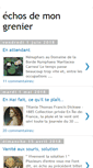 Mobile Screenshot of echos-de-mon-grenier.blogspot.com