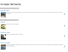 Tablet Screenshot of lomejordelbarrio2008.blogspot.com