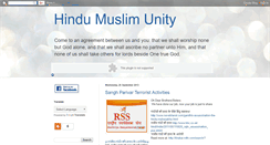 Desktop Screenshot of hindumuslimunity1.blogspot.com