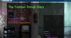 Desktop Screenshot of fashiontrendsdiary.blogspot.com