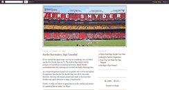 Desktop Screenshot of fire-snyder-sign.blogspot.com