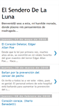 Mobile Screenshot of elsenderodelaluna.blogspot.com