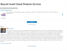 Tablet Screenshot of boycottisraeligoodsproductsservices.blogspot.com