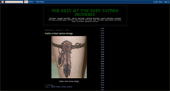 Desktop Screenshot of best-of-the-best-tattoo-pictures.blogspot.com