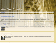 Tablet Screenshot of milano-direct.blogspot.com