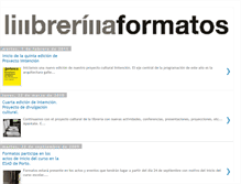 Tablet Screenshot of libreriaformatos.blogspot.com