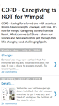 Mobile Screenshot of caregivingisnotforwimps.blogspot.com
