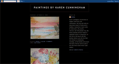 Desktop Screenshot of karencunninghamwatercolorist.blogspot.com