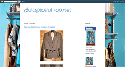 Desktop Screenshot of dulapiorulioanei.blogspot.com
