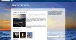 Desktop Screenshot of caminhomundo.blogspot.com