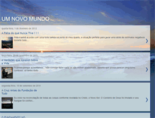 Tablet Screenshot of caminhomundo.blogspot.com