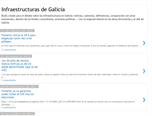 Tablet Screenshot of infraestructurasgalicia.blogspot.com